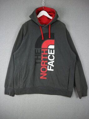 The North Face Big Logo Mens Grey XL